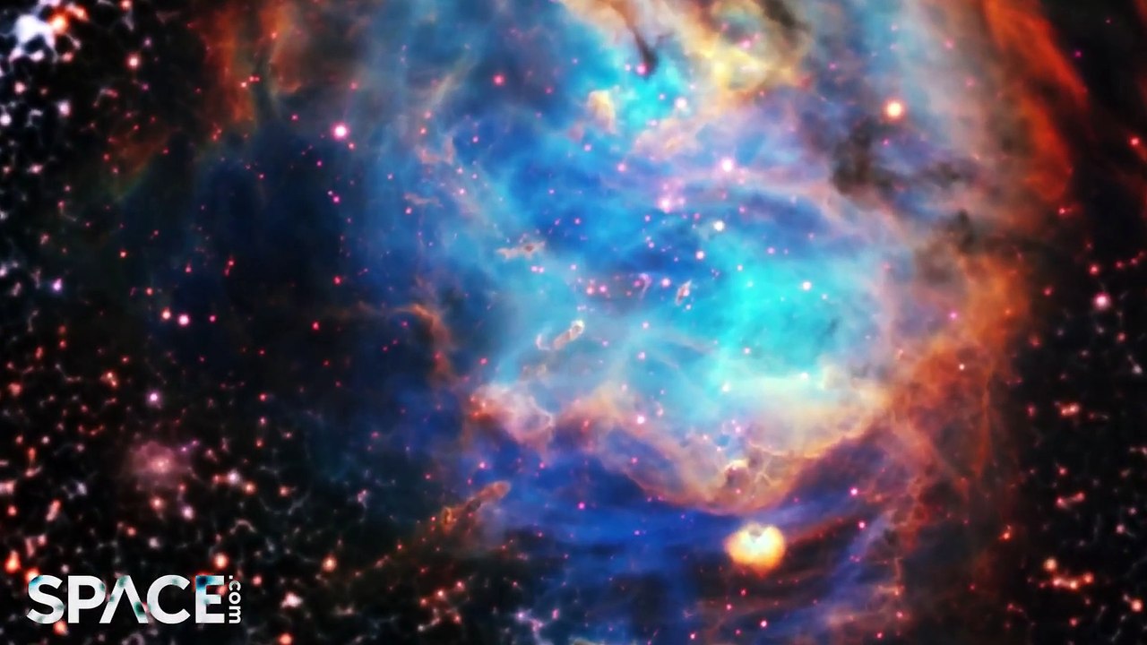 Discovery Of A Young Large Magellanic Cloud Star System With Planet-Forming Disk