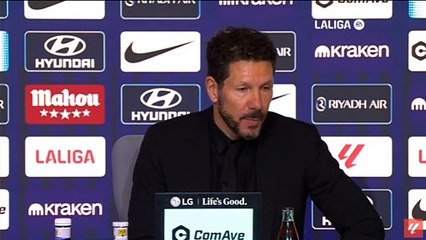 La reflexión de Simeone sobre Julián Alvarez