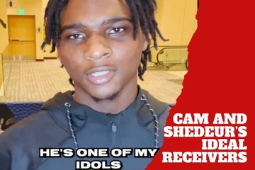 Ideal receivers! Cam Ward and Shedeur Sanders share which famous person they would love to throw to