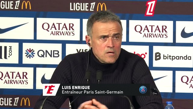 Luis Enrique : « Notre meilleure première mi-temps de la saison » - Foot - Ligue 1 - PSG