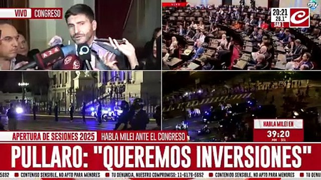 Maximiliano Pullaro, Gobernador de Santa Fe: Esperamos un discurso que marque el rumbo de la economía en la Argentina