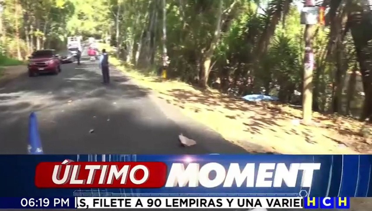 Atropellado pierde la vida un anciano en la carretera que conduce hacia Valle de Ángeles