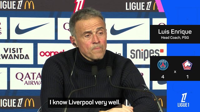 PSG and Liverpool 'could be a Champions League final' - Enrique