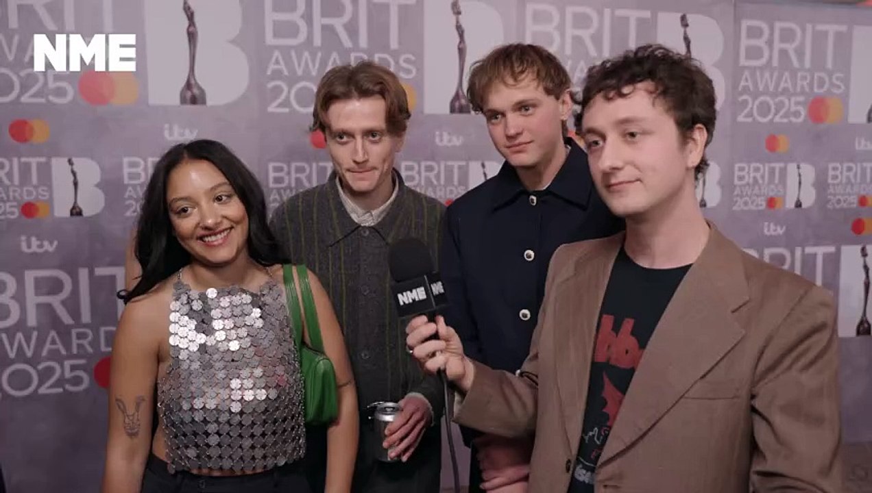 BRITs 2025: English Teacher look back at huge milestones and discuss more music on the horizon