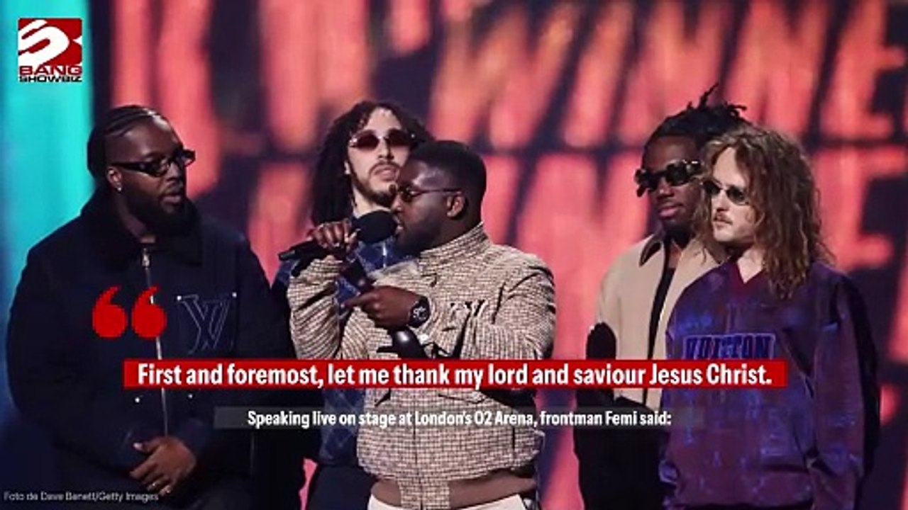 BRITs: Ezra Collective thank Jesus as they win their first BRIT Award