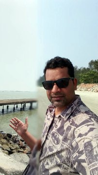 Kerala tour, kadampalam Bridge, Driving Beach, Kannur Kerala,