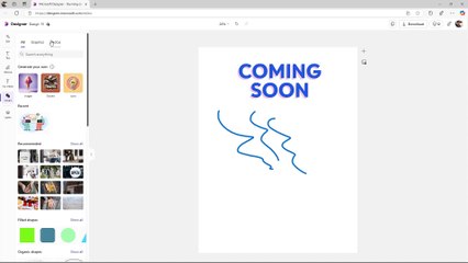 Microsoft Designer Section 6 Touring the Interface