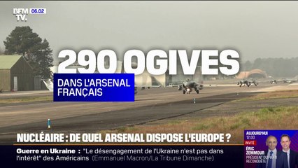 Défense européenne: de quel arsenal nucléaire dispose l'Europe?