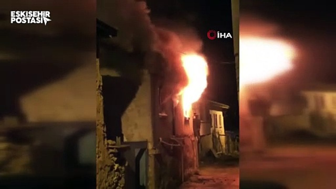 Eskişehir'de annesini yangında kaybetmişti! Bu kez kendi evi yandı