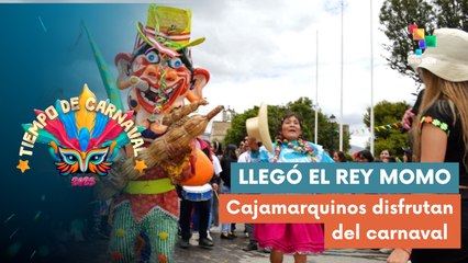 Con bromas y alimentos tradicionales inicia el carnaval de Cajamarca