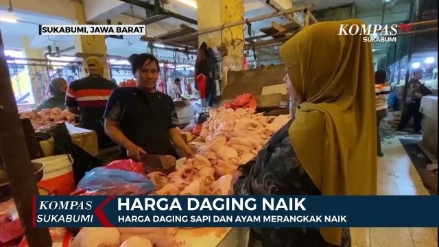 Harga Daging Sapi Dan Ayam Merangkak Naik