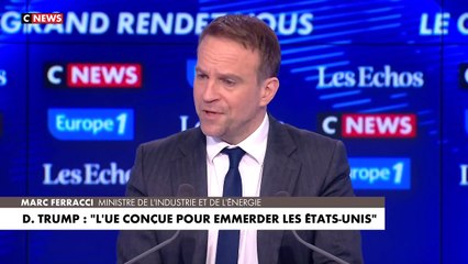 Marc Ferracci veut «établir un rapport de force européen» face aux Etats Unis