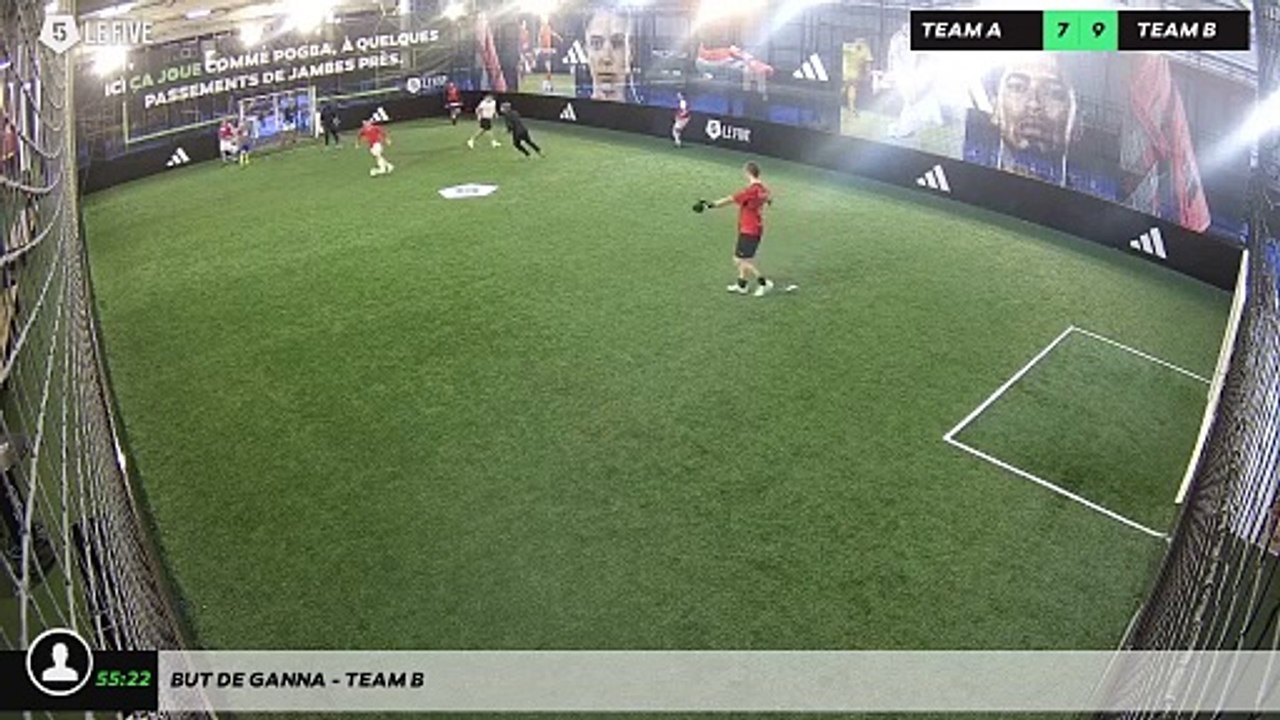But de Ganna - Team B