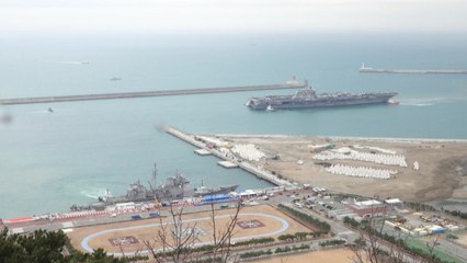 트럼프 2기 첫 미 항공모함 방한..."확장억제 공약 이행" / YTN