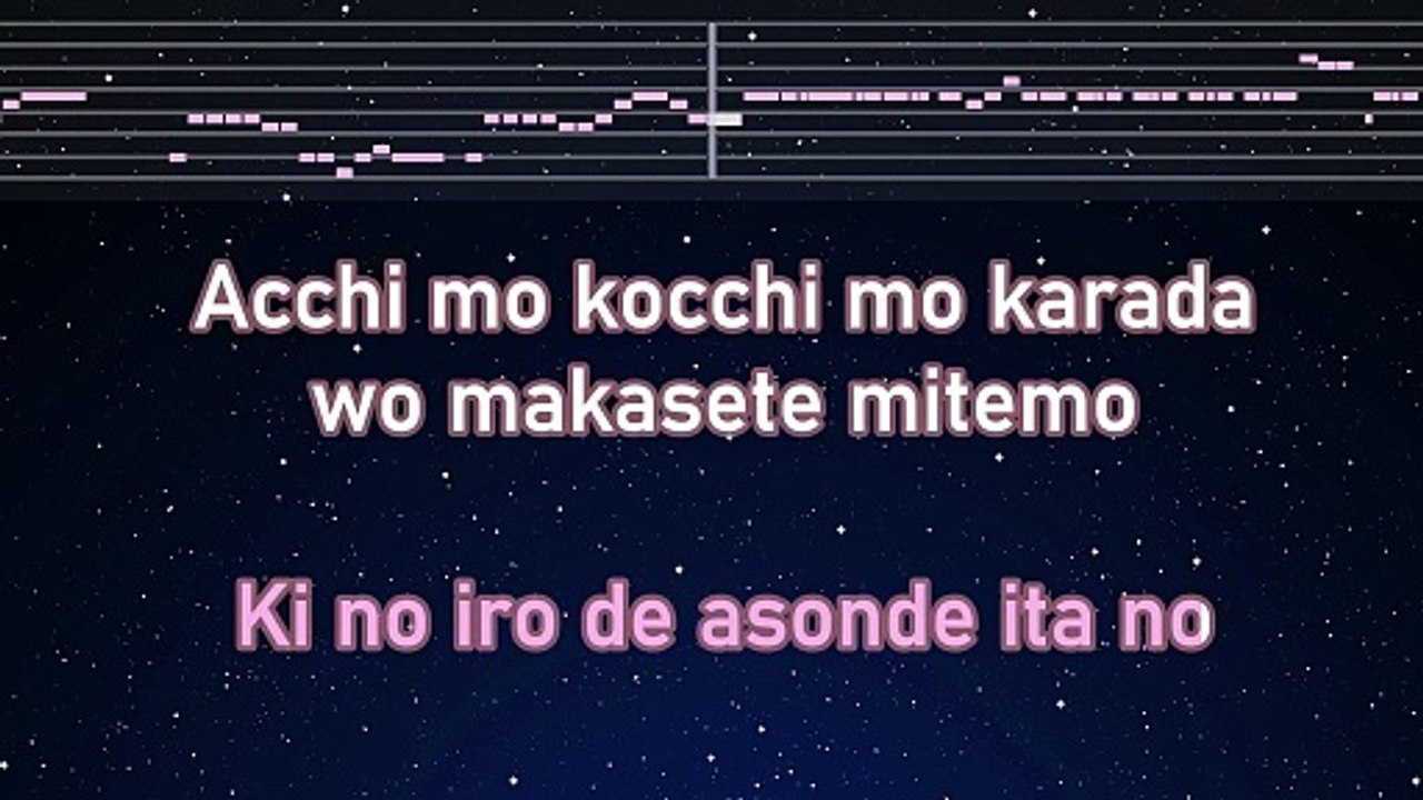 Karaoke♬ Harenchi - CHANMINA 【No Guide Melody】 Instrumental, Lyric Romanizd