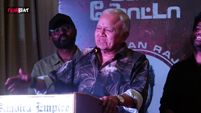 Promotion-க்கு நிறைய பேரு காசு வாங்குறாங்க | Radha Ravi Speech | Kadaisi Thotta Movie Success Meet
