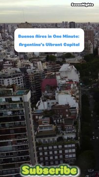 Buenos Aires in One Minute Argentina's Vibrant Capital