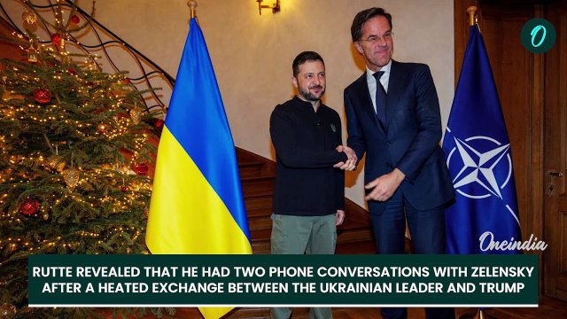 NATO Betrays Zelensky, Sides With Trump? NATO Chief Warns Zelensky to Mend Ties With Trump Or…