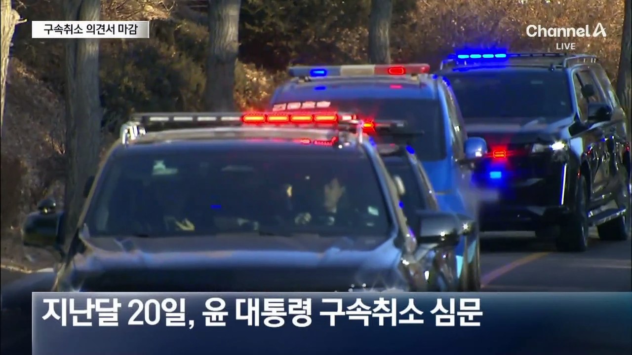 尹 구속취소 여부 이르면 3일 결론