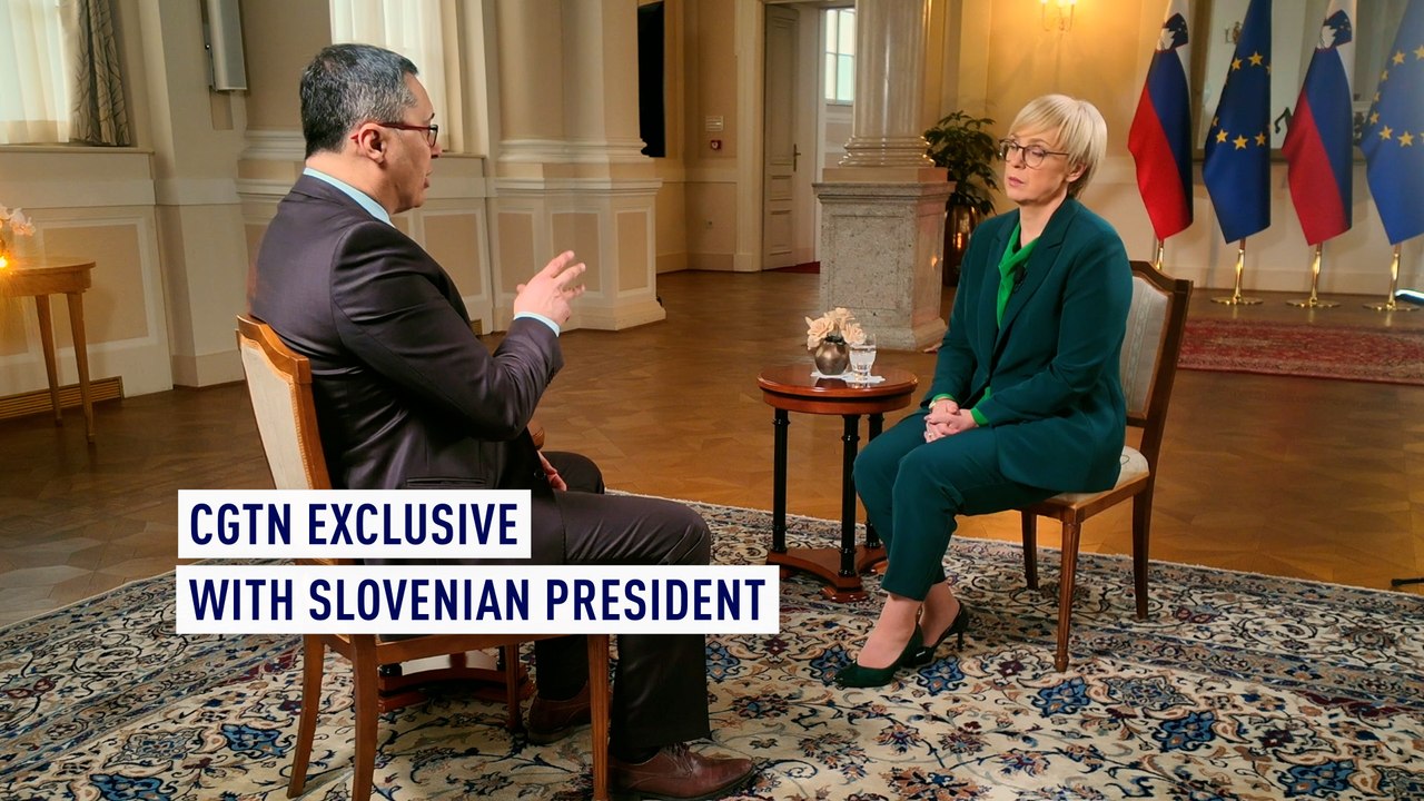 Slovenia President exclusive interview with CGTN