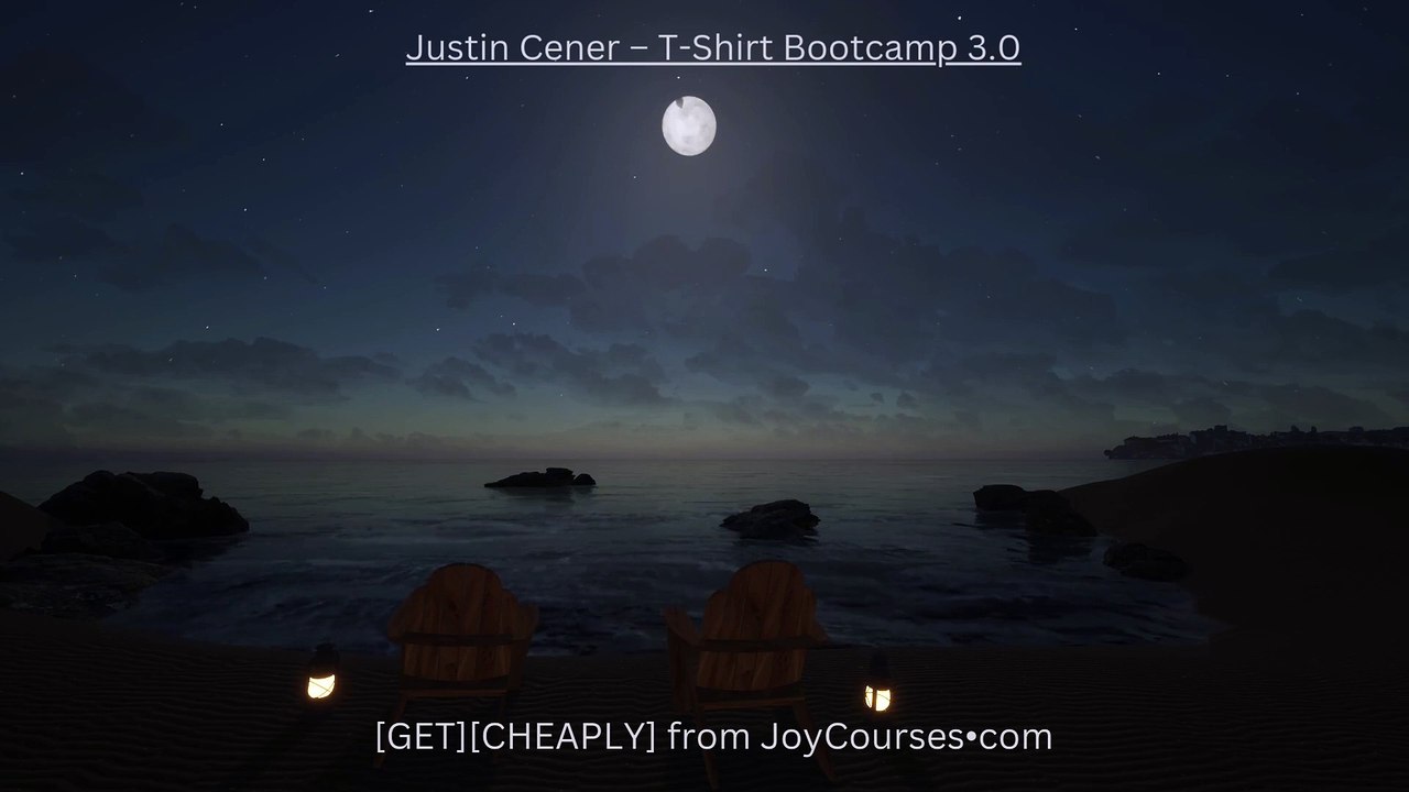 (JOYCOURSES•COM)(Cheap) Justin Cener – T-Shirt Bootcamp 3.0