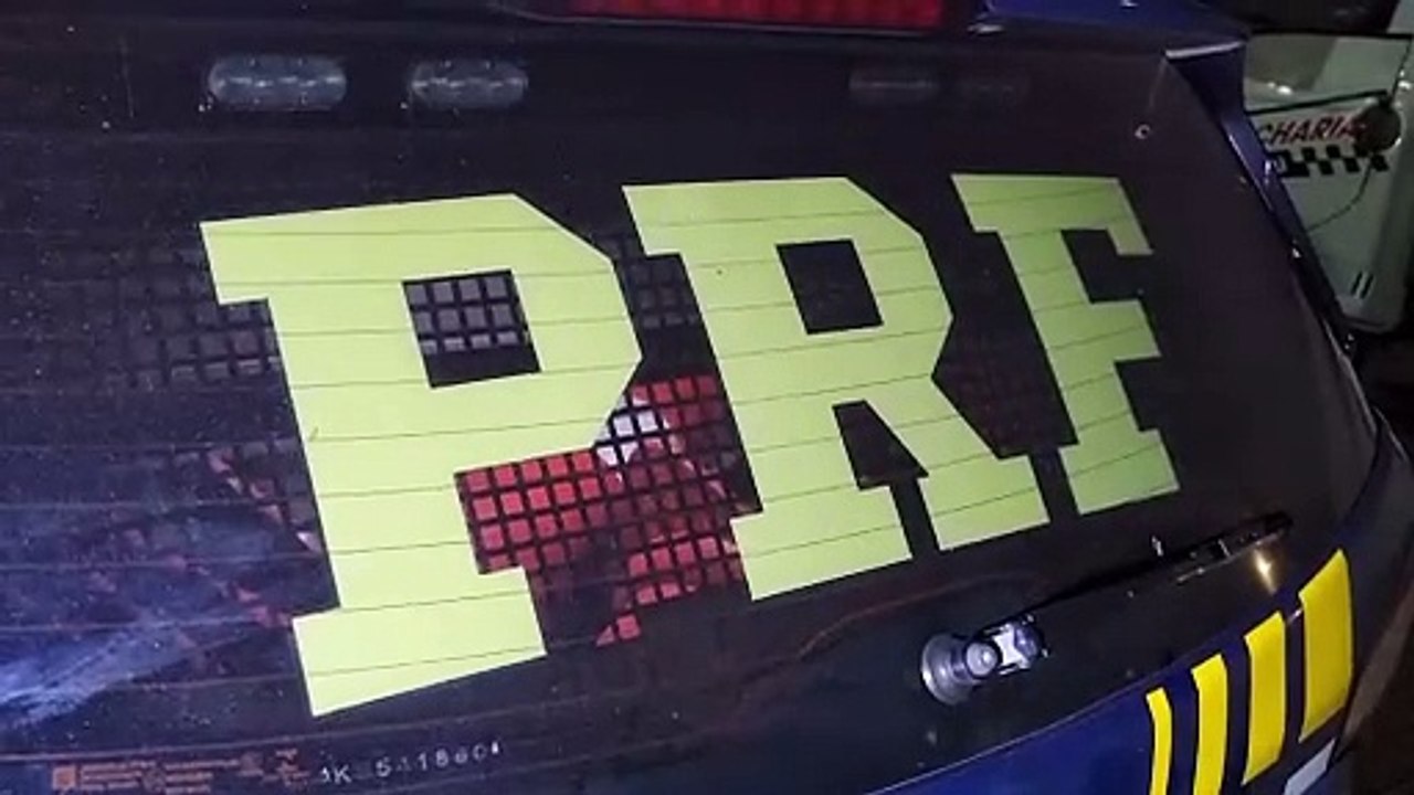 PRF intercepta ônibus e apreende 22kg de maconha na BR-277