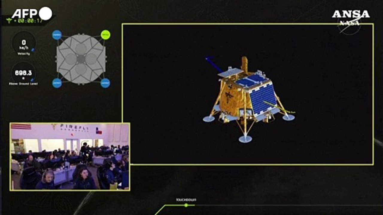 Il lander Blue Ghost sulla Luna, a bordo uno strumento italiano