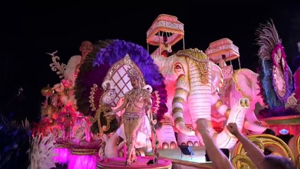 Coup d'envoi du carnaval de Sao Paulo