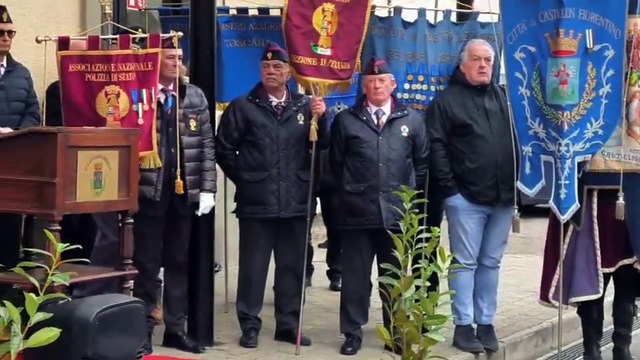 Castiglion Fiorentino, la cerimonia in ricordo di Emanuele Petri