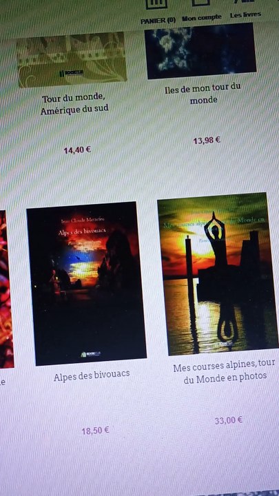 mes 64 livres de photos tour du monde chez Bookelis