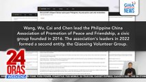 4 na Chinese na inaresto dahil umano sa pang-eespiya, nakapag-donate daw dati ng motorsiklo at pera sa ilang LGUs | 24 Oras Weekend