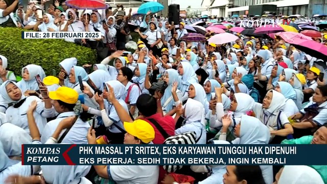 Eks Karyawan Sritex Menanti Sederet Janji Pemerintah Usai Kena PHK Massal