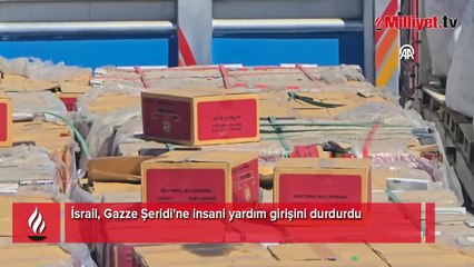 İsrail, Ramazan'da Gazze'ye insani yardım girişini durdurdu