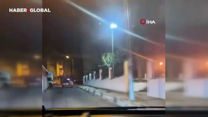 Davulcunun davul çaldığı yer pes dedirtti: O anlar kamerada