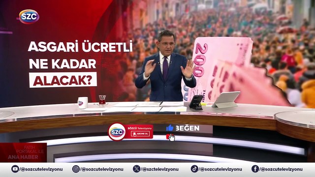 İşte AKP Kulislerinde Konuşulan Asgari Ücret Zam Oranı! Fatih Portakal Rakamlarla Açıkladı