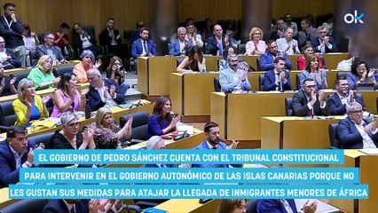 Sánchez prepara un ‘155’ al Gobierno canario contra su protocolo sobre inmigración con el aval de Pumpido