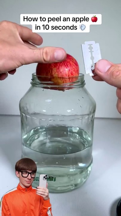 APPLE PEELING HACK