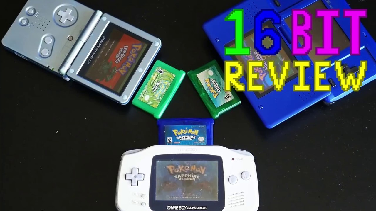 Game Boy Advance Pokemon Retrospective - #16BitReview