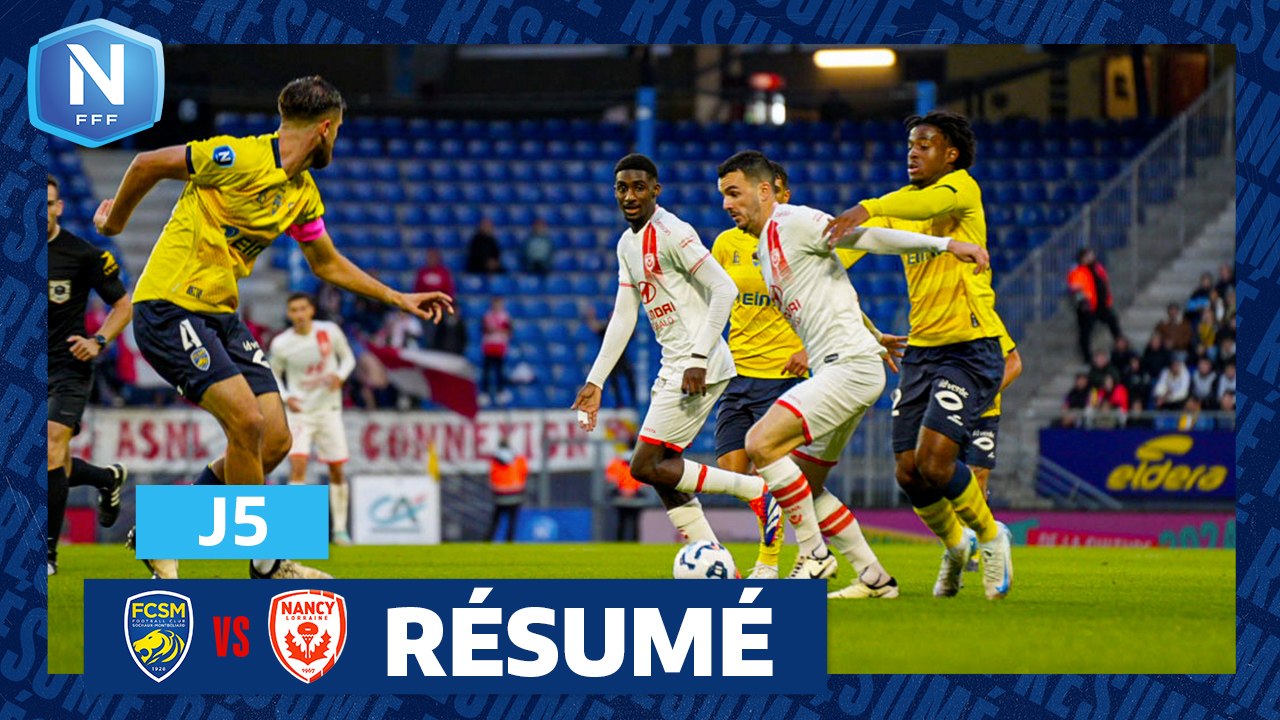 J5 I FC Sochaux-Montbéliard - AS Nancy Lorraine (2-3)