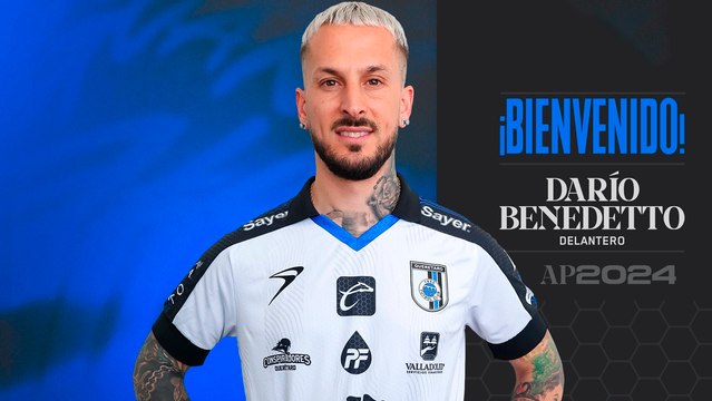 Darío 'Pipa' Benedetto vuelve a la Liga MX como jugador de Gallos Blancos de Querétaro
