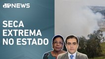 Autoridades se reúnem em São Paulo para discutir queimadas; Dora Kramer e Vilela avaliam