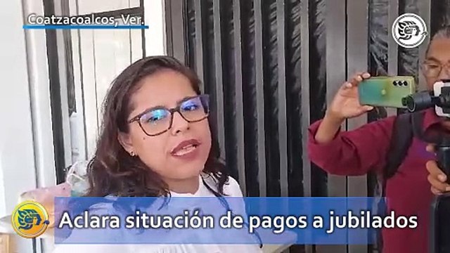 Titular de CMAS Coatzacoalcos aclara situación de pagos a jubilados