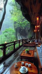 Snuggle up in our lounge as the thunderstorm rages outside.