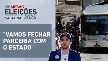 Marçal sobre mobilidade urbana: "Nossa frota não é eletrificada e ninguém está aguentando esse ar"
