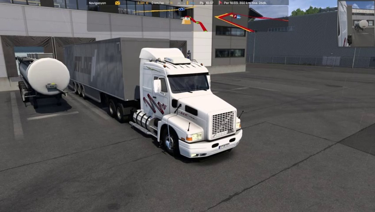High Pressure Slide Valve - Output: Cologne * Destination: Lille - #Volvo #Trucks - Euro Truck Simulator 2
