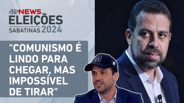 Marçal para Boulos: Você não senta na cadeira de prefeito em SP nunca | SABATINA JP
