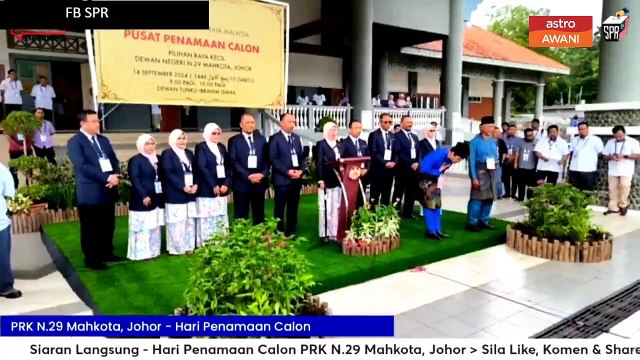 PRK DUN Mahkota menyaksikan persaingan satu lawan satu