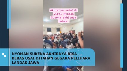 Nyoman Sukema Akhirnya Bisa Bebas Usai Ditahan Gegara Pelihara Landak