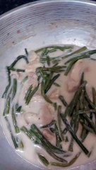 Ginataang Sitaw with meat