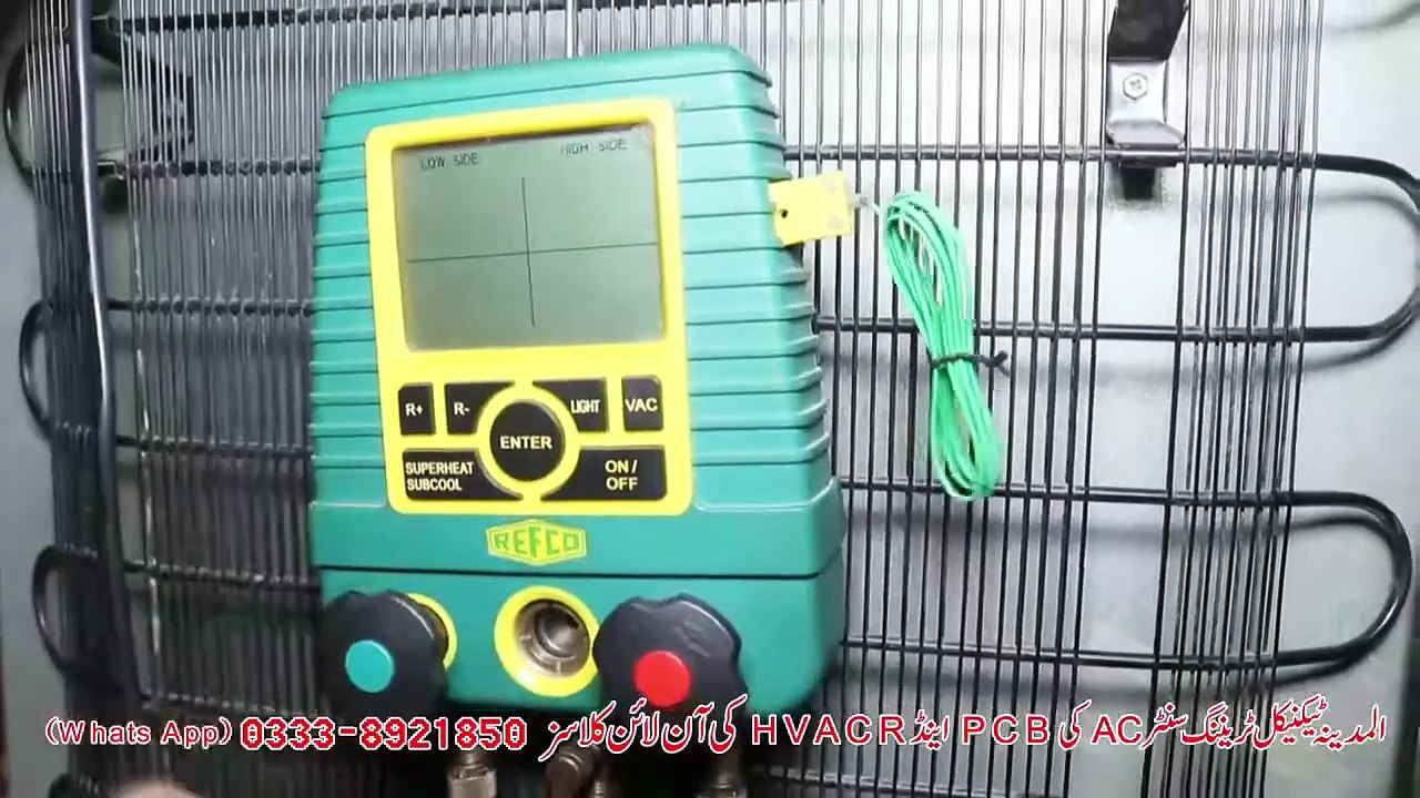 #97 Fridge gas charging MBN temperature condenser temperature